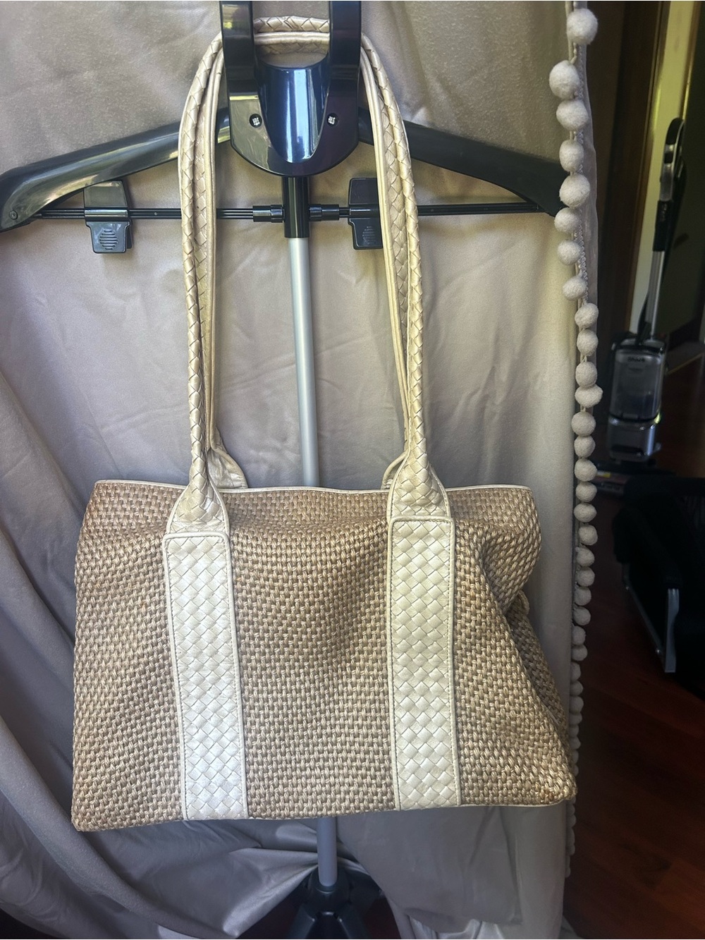 Jay Herbert by Sharif Vintage Woven Tote Bag